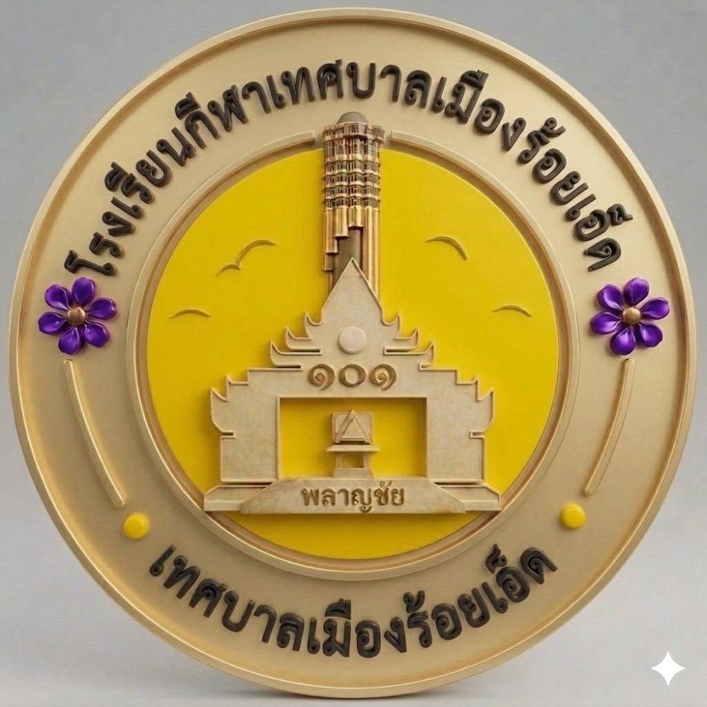 โลโก้ทีมโรงเรียนกีฬาเทศบาลเมืองร้อยเอ็ด