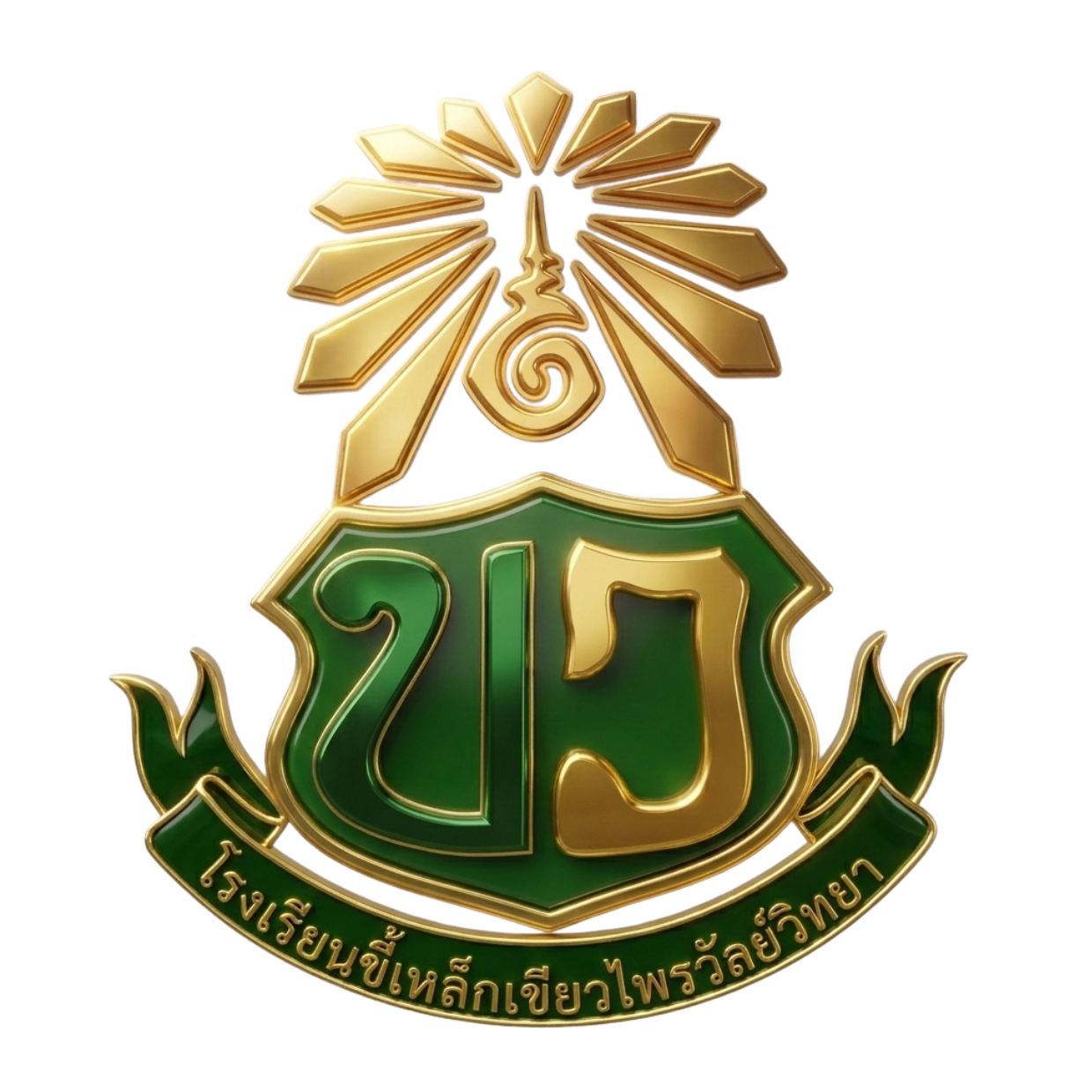 โลโก้ทีมขี้เหล็กเขียวไพรวัลย์วิทยา ทีมหญิง